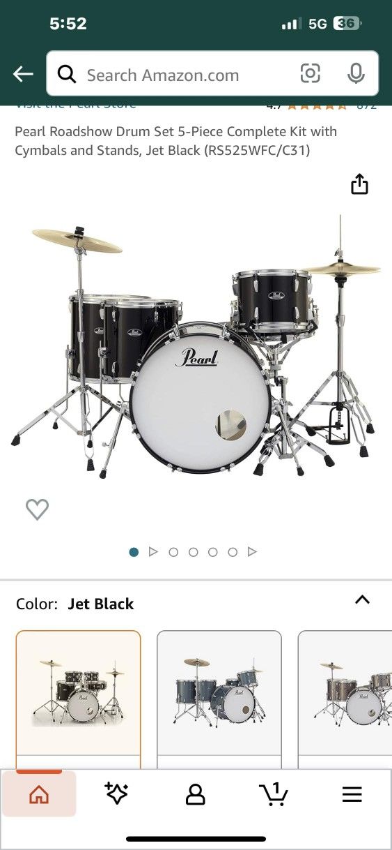 Pear Drum Set