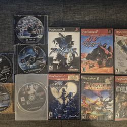 PS2 games $14 each or 10 per bundle greater then 2 games