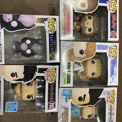 Funko Pops Damaged Box
