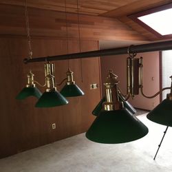 Antique Pool Bar Light Fixtures 