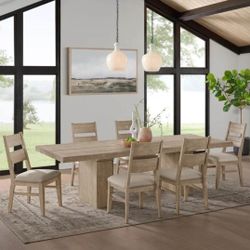 Taylor/ Nash Dining Table And 6 Chairs - New In Box