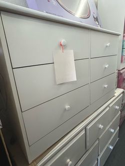 6 Drawers dresser different colors available