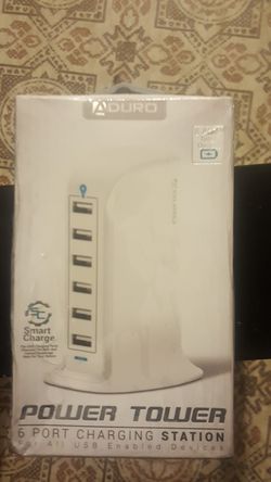 Power tower 6 charging stations
