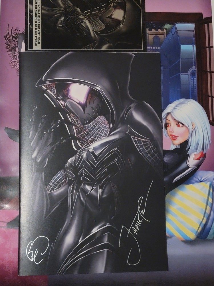 White Widow #7 Jamie Tyndall Black Gwenom (Comic Book) 🏜🐅🏜
