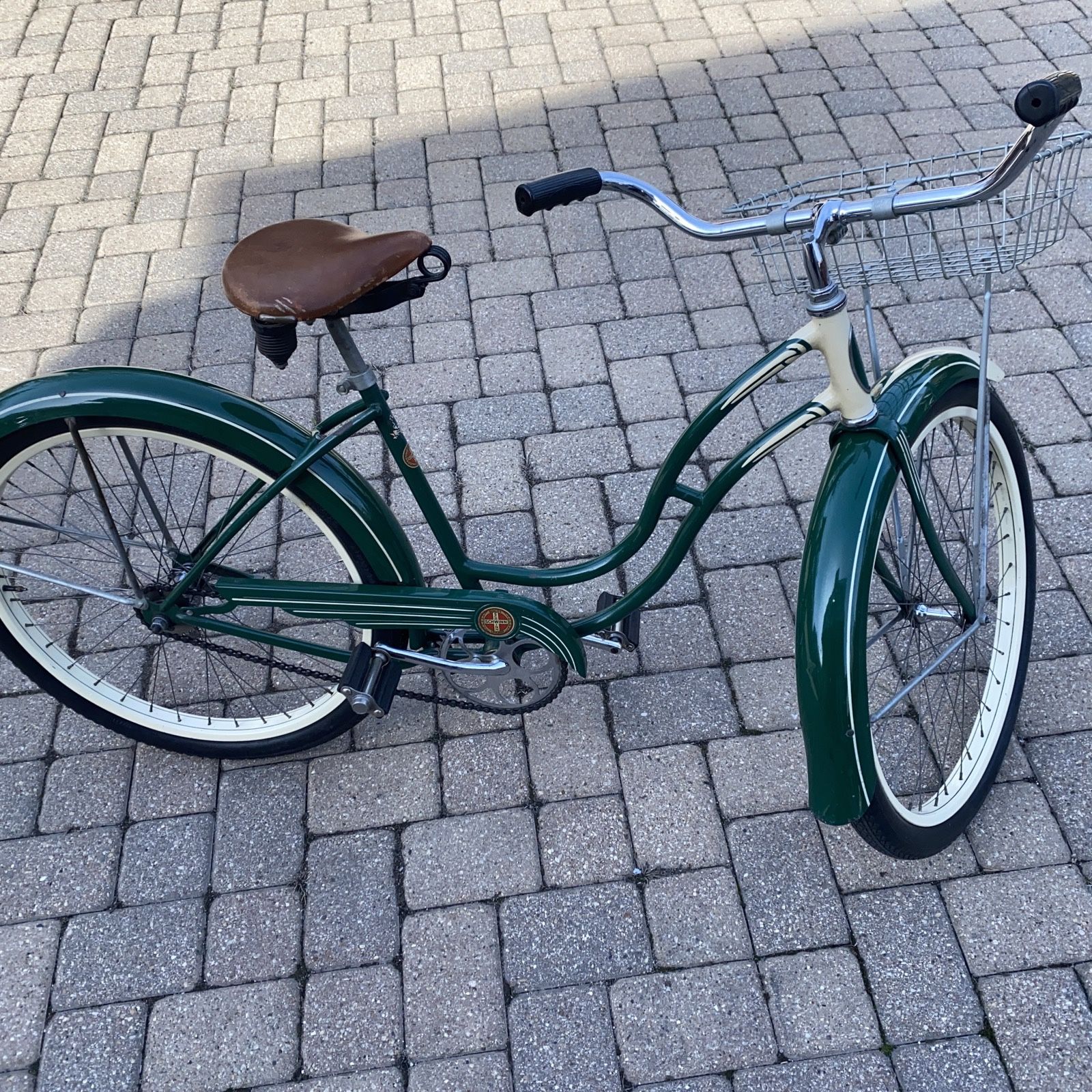 1951 Original Unrestored Schwinn Girls D Model Bicycle - Super Clean