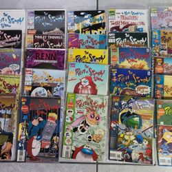 Ren and Stimpy Show Comic Book Lot 