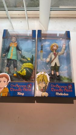 Seven deadly sins action figures