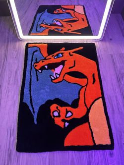 Pokémon Custom Rug Handmade