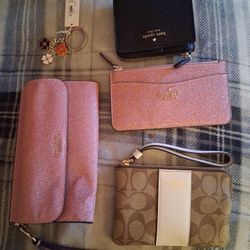 Coach and Kate Spade Wallets