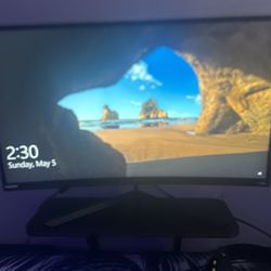 165 hz sceptre monitor curve