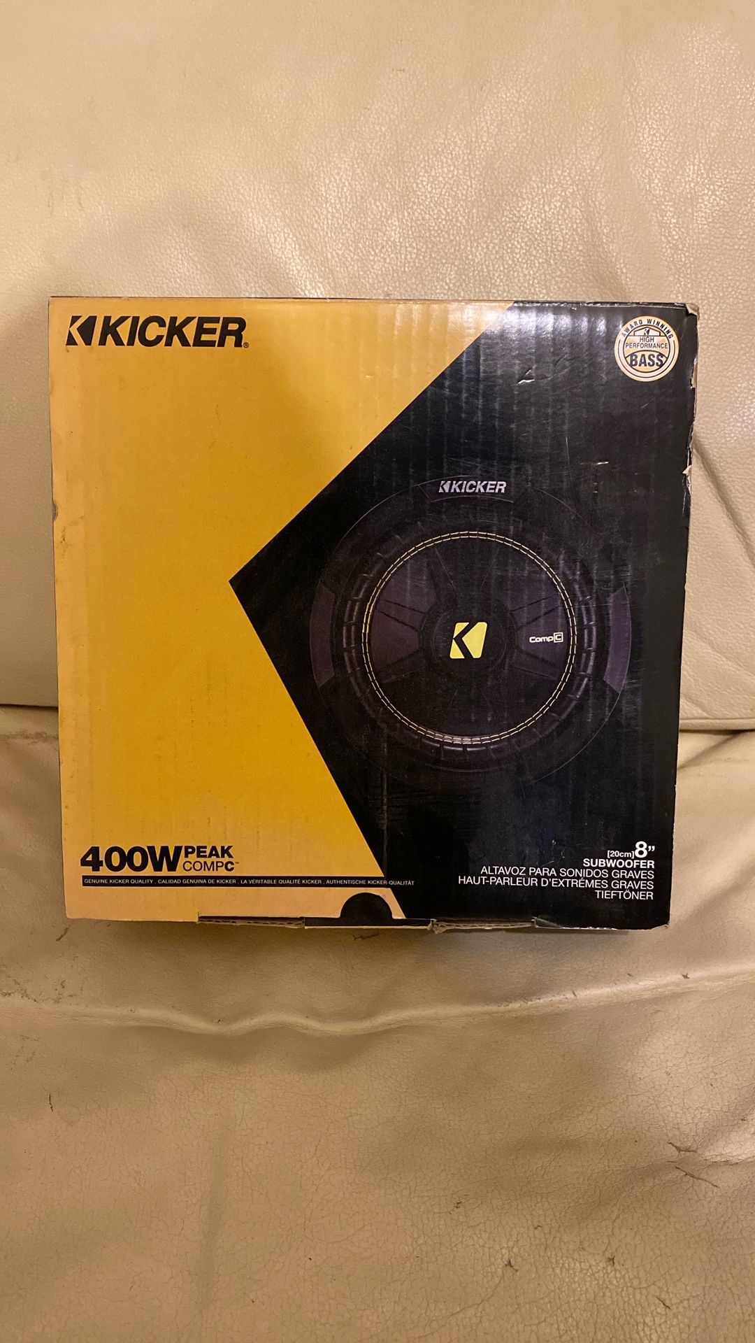 8in Kicker Subwoofer