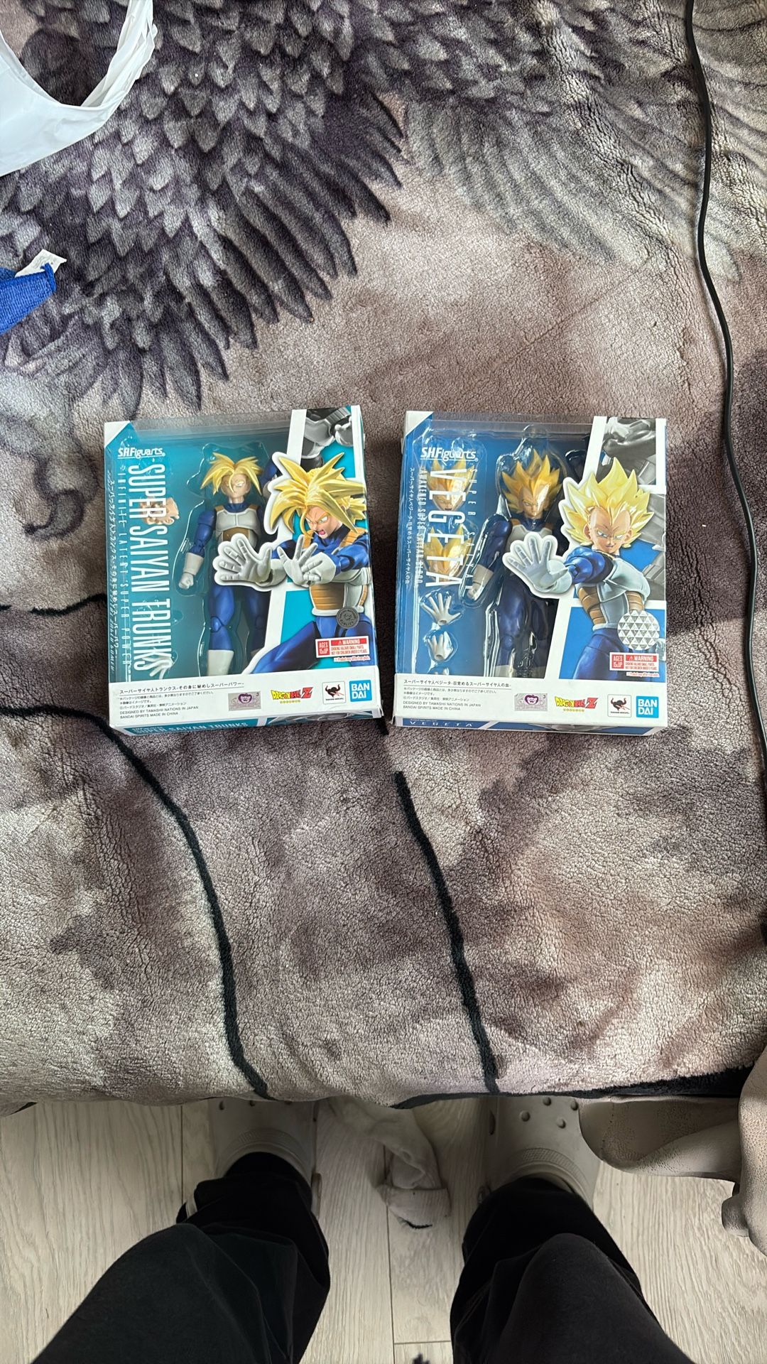 Super Saiyan Vegeta And Trunks 