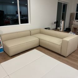 NEW Leather Sectional Couch - DELIVERY AVAILABLE 🚚