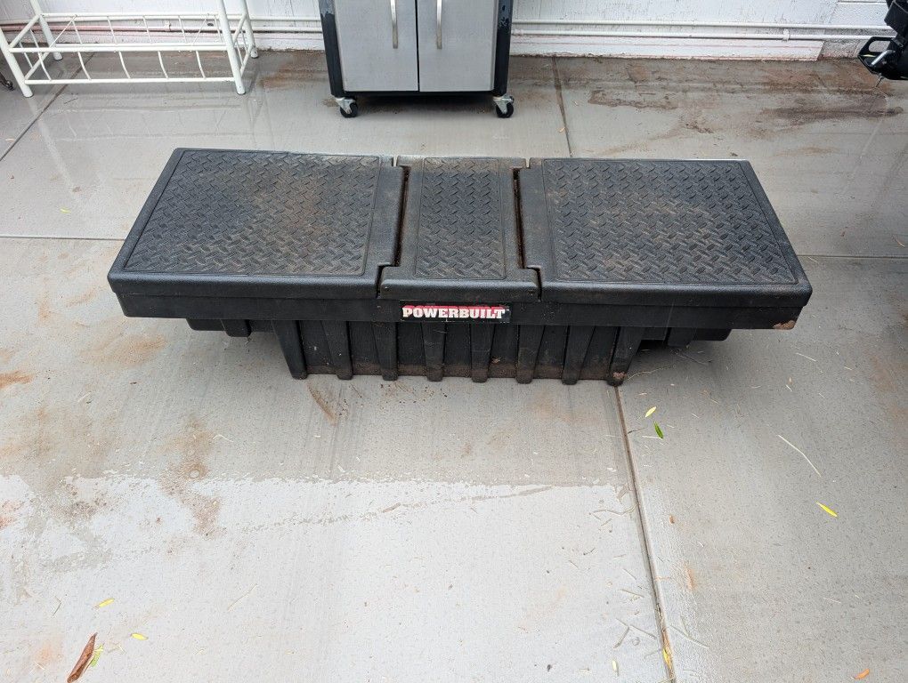 Old 90s Pick Up Truck Tool Box