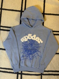 BLUE SPIDER HOODIE