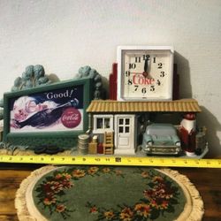 CASITA RELOJ ANTIGUO DE LA COCA COLA