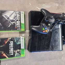 Refurbished Xbox 360 with 1 controller 2 games HDMI power cord prices firm