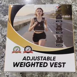 FUFF Adjustable Weighted Vest 11 to 20lbs