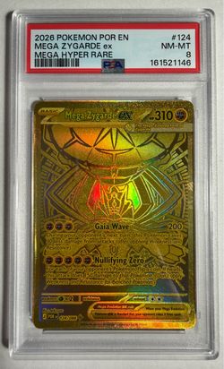Mega Zygarde Gold PSA 8 for sale or trade