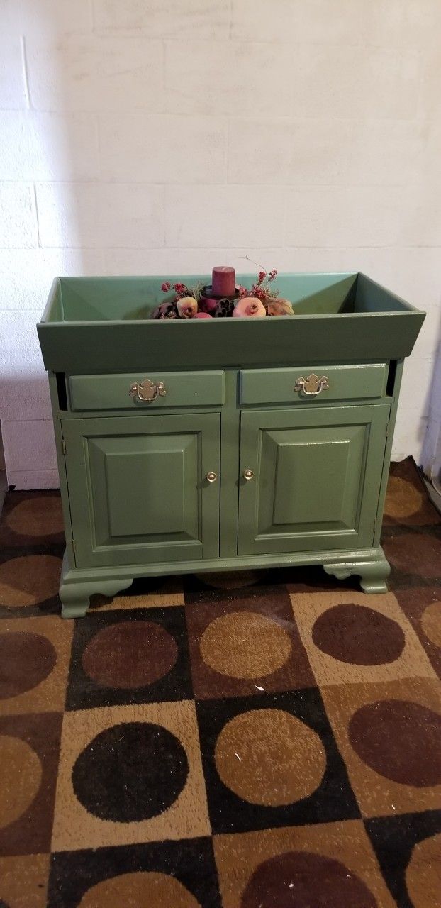 Refurbished Sage Green Drysink