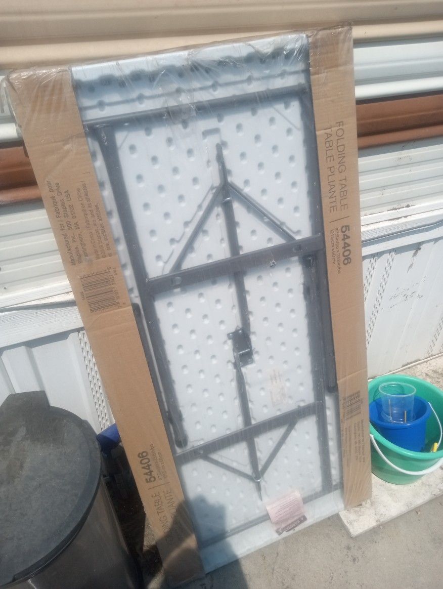 Folding Table (Unopened, Never Used)