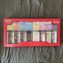 Pokemon Prismatic Evolutions Mini Tins 8 Pack