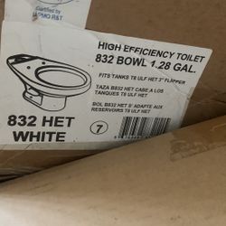 Western Toilet White.  Bowl And Tank 