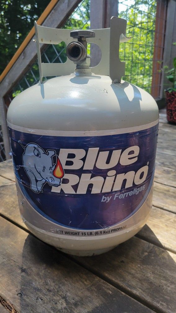 Propane Gas Tank, Rhino, 50% Full
