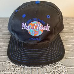 Vintage Hard Rock Cafe Hat Paris