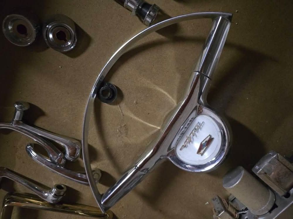 Assorted 1957 Chevy Belair Parts Mixed