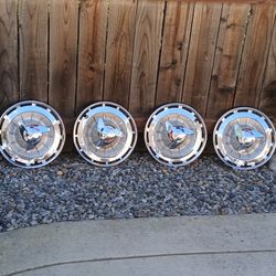 1962 Chevy Impala SS Spinner Hubcaps 
