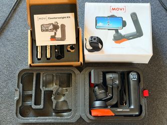 Movi Freefly Cinema Robot (Gimbal) plus counterweights and mic mount
