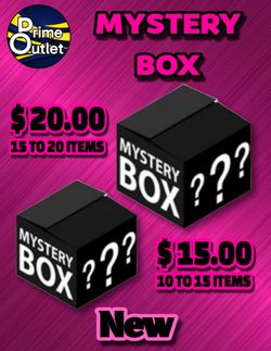 MYSTERY BOX NEW ITEMS JEWELRY-PHONE ACCESSORIES-CLOTHES-HOUSE ITRMS