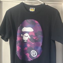 Purple Bape shirt