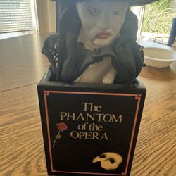 1990 Enesco "The Phantom of the Opera" Mini Musical Jack In the Box Rare Works