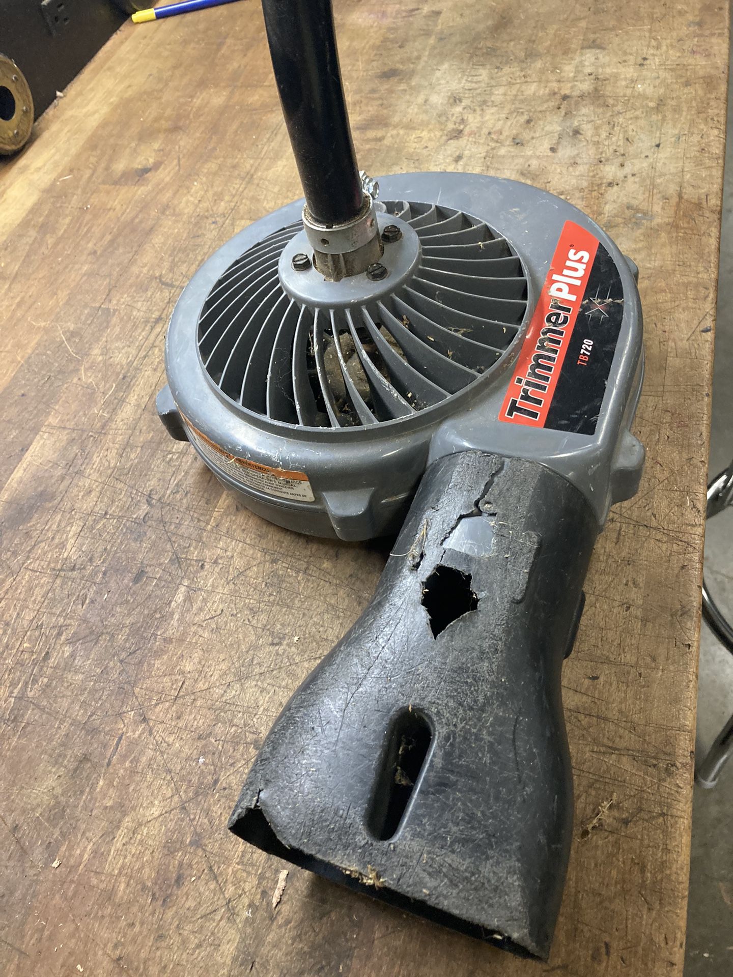 Blower attachment for quick link Weed Eaters TrimmerPlus model TB720