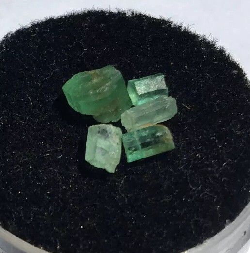 Panjshir Emerald, AAA, Gem Quality Beryl, Natural Emerald Crystals 1.3 Ct.
