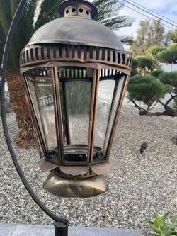 Outside patio lamps
