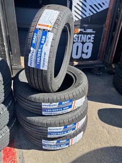 185-65-15 $240 CASH OUT THE DOOR All Season Tires installed (4) New 50,000 Mile Warranty-We Financca