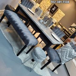 ✨️ Dining Table Chairs Sets! ✨️ Furniture Sectionals, Queen Bedrooms Avail 