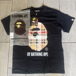 Bape x Burberry SIZE M @resellwith_willy on IG