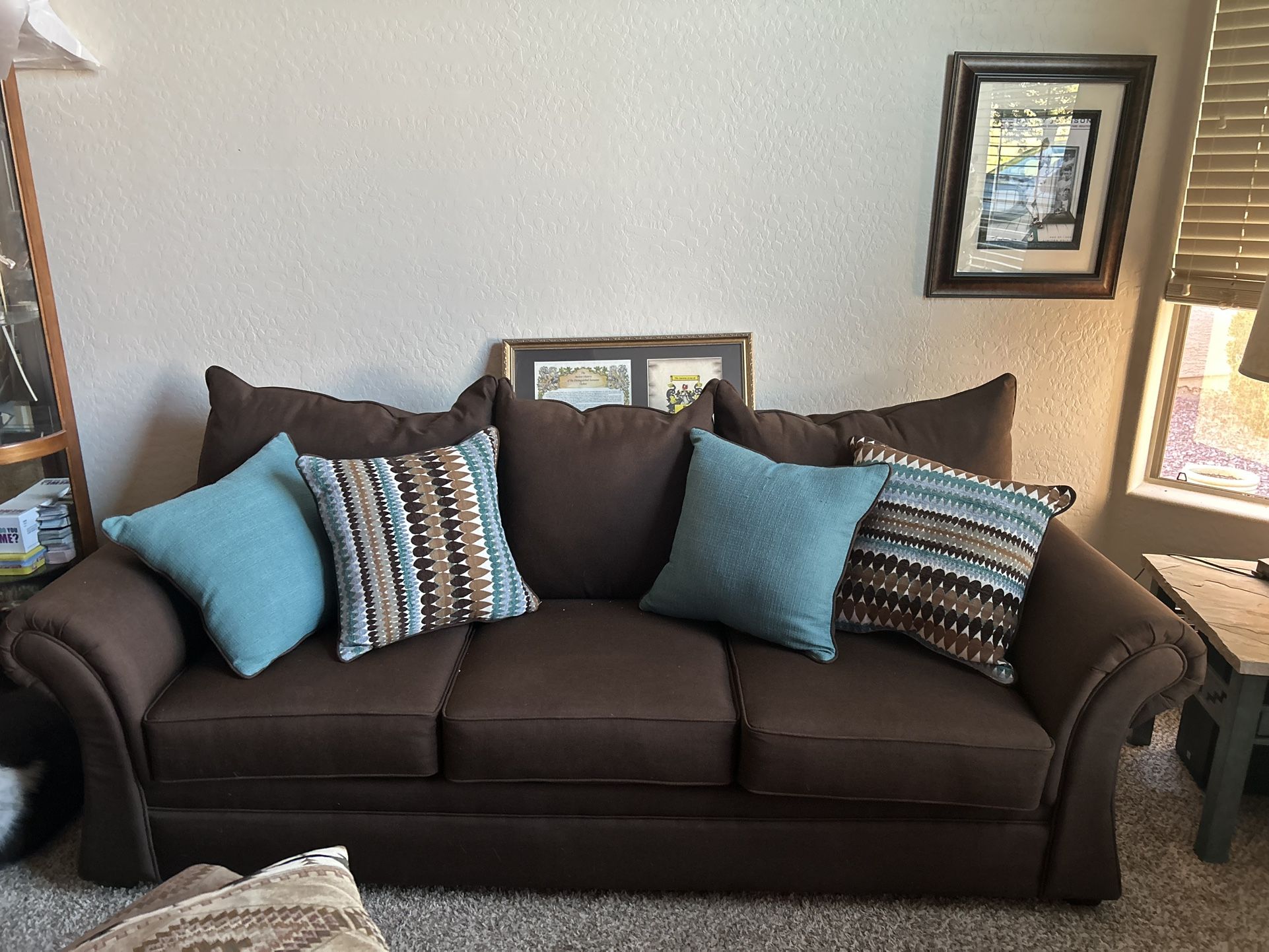 Brown Couch