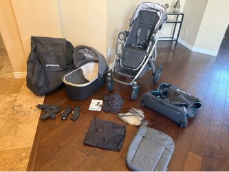 Uppababy Vista Stoller - Jordan Color  + EXTRAS