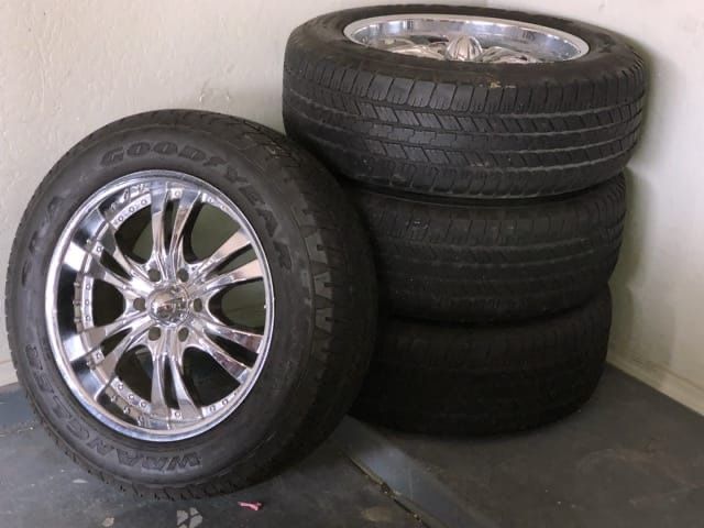 Chevy GMC rims and tires
