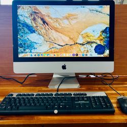 🍎 iMac 2013 21.5” 3.3Ghz i3 4GB RAM 500GB Storage Fully Functional Cracked Glass