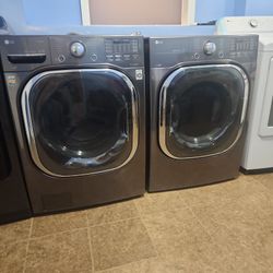 Lg Washer And Dryer Set  Gas 