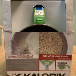 Kalorik Digital Kitchen Scale With Volume Calculation