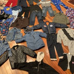 40 Pieces Boys Clothing Size 6 Years Old 