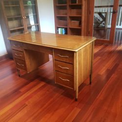 Solid Wood Walnut Lane Acclaim Desk.