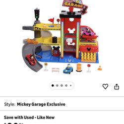 Mickey Mouse Garage 